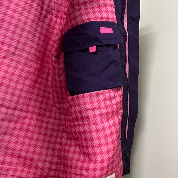 CHEROKEE PURPLE & PINK WINTER DETACHABLE HOODIE JACKET FOR WOMEN’S - Picture 6 of 8